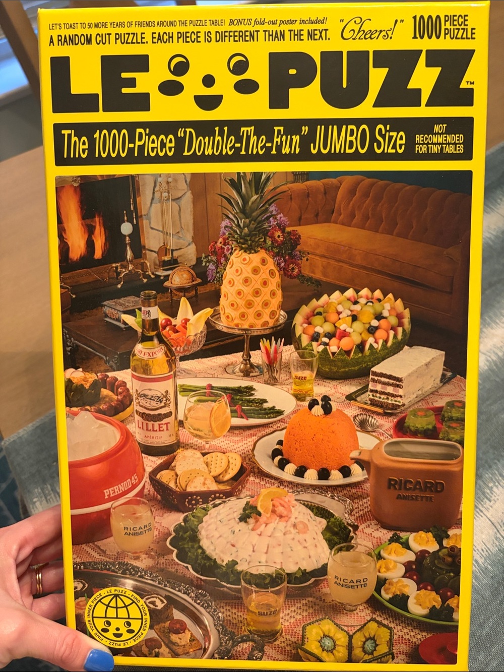 Le Puzz CHEERS 1000-Piece Jumbo Puzzle SOLD OUT